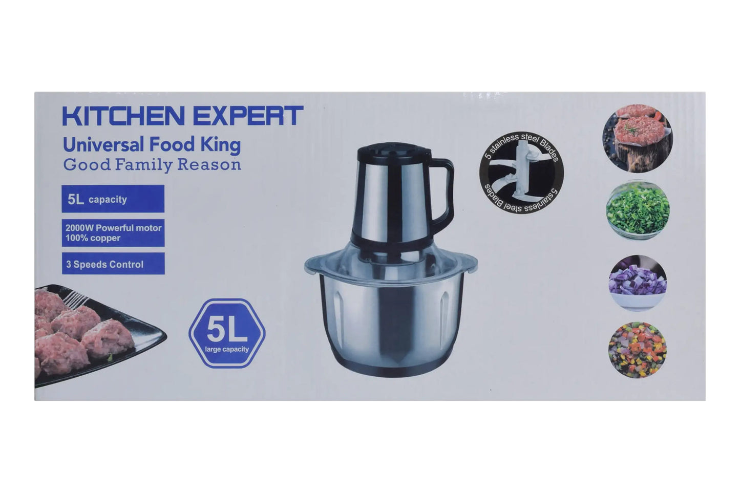 Procesador de Alimentos Eléctrico