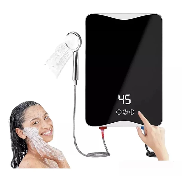 Calentador De Agua Para Ducha Moderno Led