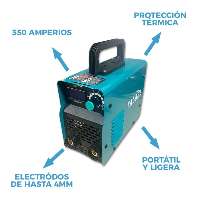 SOLDADORA INVERTER TASBEL™ | 350 AMPERIOS ⚡