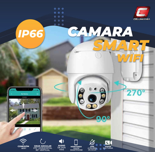 Camara Seguridad Ip Wifi Exterior Jortan Modelo Color Blanco Camara