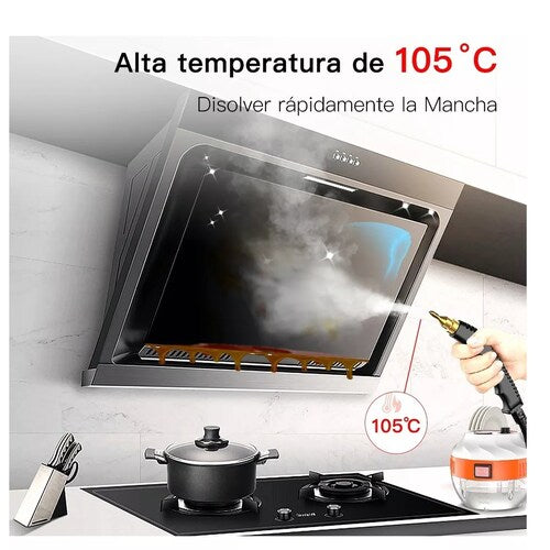 Limpiador De Vapor Presurizado De Alta Temperatura 2800w✅