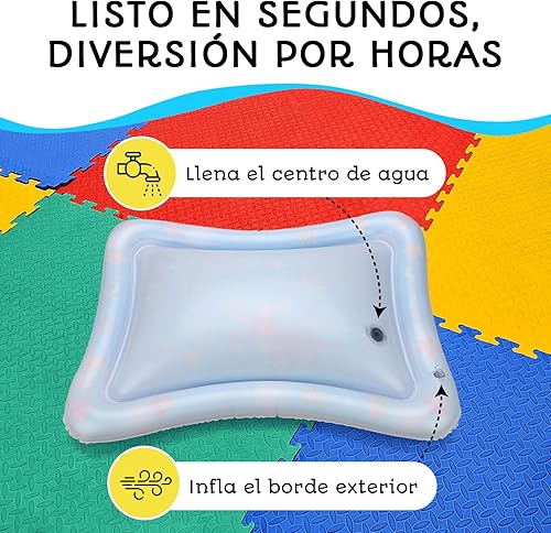 Juguete Sensorial para Bebes 👶 - Alfombra de Agua 💧