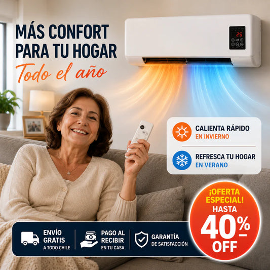 Aire Acondicionado Calefactor Para Pared Frío/calor🛵🇨🇱