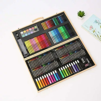 Set de Plumones 180 pcs 🔴🟢🟣🔵🟡
