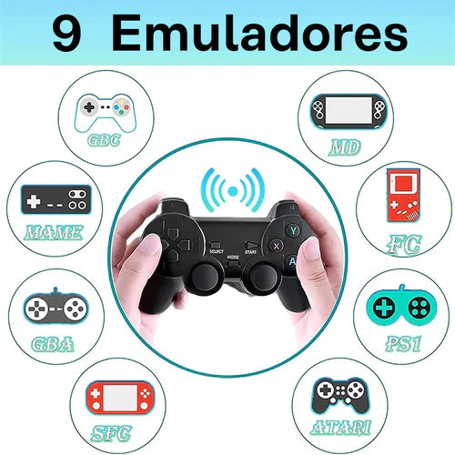 Consola Mini Retro Games 🕹️ + 2 Controles 🎮