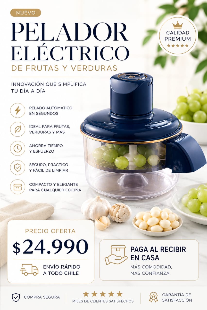 PeelEase® - OLVÍDATE de pelar a mano para SIEMPRE
