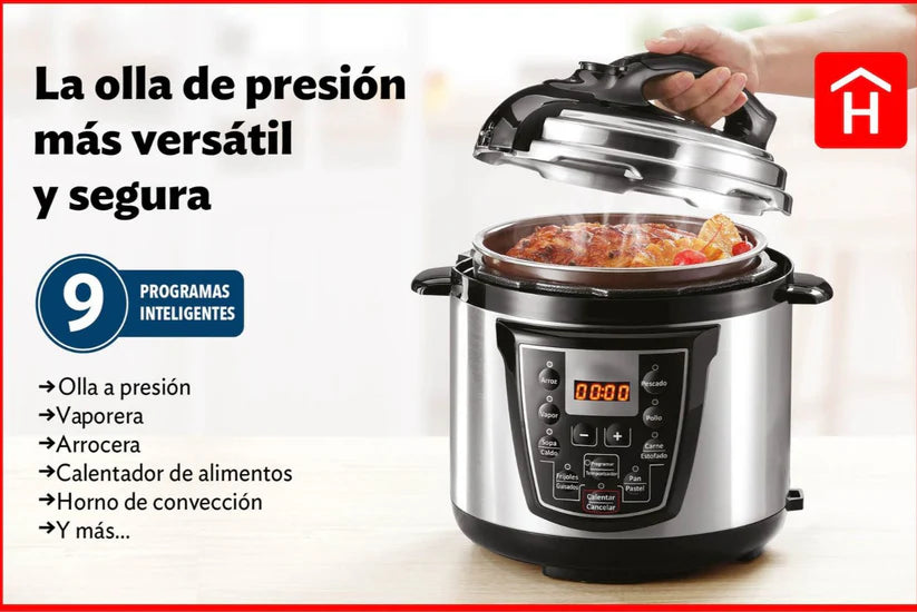 Olla de Presion Eléctrica 6lts Olla Multifuncional