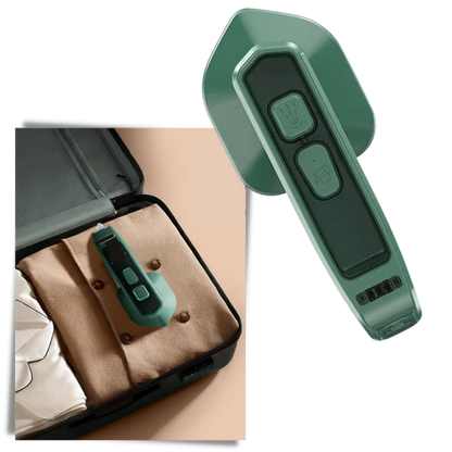 Mini Plancha Vapor De Mano Portátil Verde