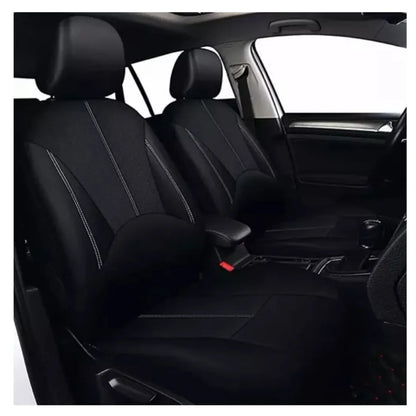 Cubre Asientos De Coche Cuero premium Universal Respirable 9 Piezas